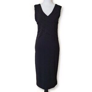 NAF NAF BODYCON BLACK DRESS SIZE 38 SIZE 6
